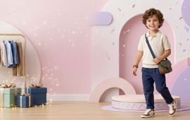 Banner for boys fashion collection